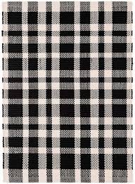 Black And White Plaid Outdoor Rug Tattersall Black Indoor Outdoor Rug Dash Albert Indoor Outdoor Rugs Outdoor Rugs Dash And Albert