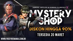 Proxima tienda misteriosa 14.0 ¿pase? Loja Misteriosa 8 0 Foi Antecipada Em Alguns Servidores Free Fire Mania