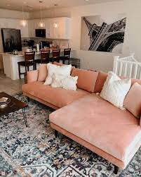 Step Outside Of The Comfort Zone Pink Sofa Living Room Ideas Pink Sofa Living Pink Sofa Living Room Living Room Decor Apartment