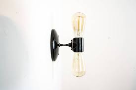 Black Wall Sconce Wall Light Industrial Sconce Wall Lamp Accent Light Plug In Wall Sconce Modern Wall Sconces Modern Decor