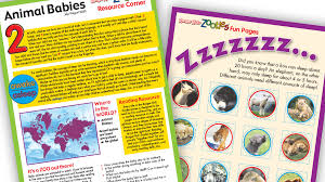 Mother and baby animals activities. Zootles Animal Babies Activities Nwf Ranger Rick