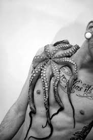 Octopus tattoo - 65 photo