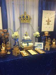 Thanks to all my new subscribers 😘😘😘😘 i'm sharing views of a royal prince themed baby shower i setup for a mommy to be! 100 Royal Prince Party Ideas Prince Baby Shower Royal Baby Showers Royal Prince Baby Shower