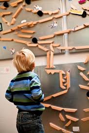 Wall Mounted Ball Track Handmade Kids Toys Woodworking Projects For Kids Marble Toys