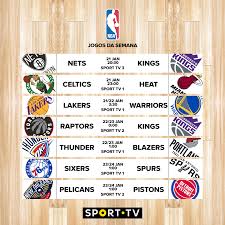 Sport 1 (portugal) (спорт 1) португалия. Sport Tv E Hora De Marcar Na Agenda Os 15 Jogos De Nba Facebook