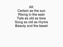 Tale as old as time tune as old as song Beauty The Beast Finale With Lyrics Youtube