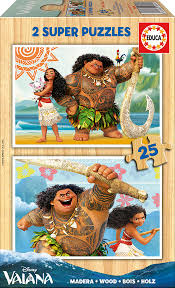 Découvrez la chanson le bleu lumière extraite du film vaiana, la légende du bout du monde. Educa Borras 16949 0 Vaiana Moana Puzzle 2 X 25 Pieces Buy Online In Mauritius At Mauritius Desertcart Com Productid 57775735