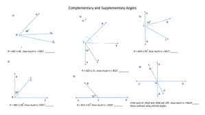 After customizing the worksheet to your preferences, you can download it as a pdf with a matching answer key. Supplementary Angles Worksheets Teachers Pay Teachers