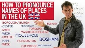 Sovereign states are shown in bolded text. How To Say The Names Of Places In The Uk Youtube