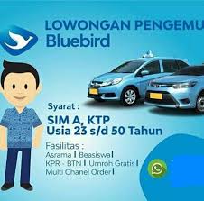Pria usia maksimal 48 tahun. Lowongan Driver Blue Bird Taksi Home Facebook