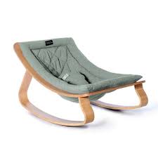 Levo Beech Wood Baby Bouncer Charlie Crane Design Baby Baby Bouncer Baby Rocker Unique Baby Furniture