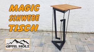 Die bienenkiste ist eine einfache, lange, flache holzkiste. Magie Oder Physik Diy Schwebetisch Tensegrity Tisch Selber Bauen Youtube