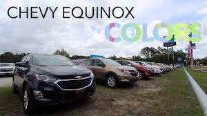Colors Of 2018 Chevrolet Equinox Exterior Paint Colors For 2018 Review