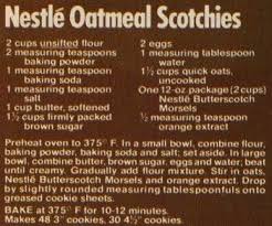 Pin By Catherine On C Is For Cookies And Candies Oatmeal Scotchies Oatmeal Butterscotch Cookies Nestle Oatmeal Scotchies Recipe