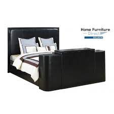They come in a variety of sizes so that you find the most suitable for your tv no matter the size. Miles Black Queen Bed With Tv Lift