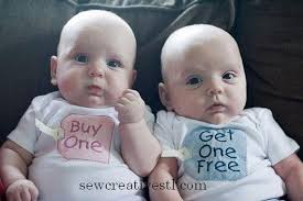 Buy One Get One Free Twin Onesie Set Rush Order To Be Etsy In 2020 Twin Humor Twin Babies How To Have Twins