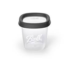Товар 4 ball mason jelly jars 8 oz. Ball Freezer Jars Plastic Grey 16 Oz 2 Pack Walmart Com Walmart Com