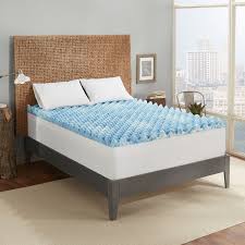 Sleep Innovations 4inch Plush Support Gel Memory Foam Mattress Topper With Air Channe Memory Foam Mattress Topper Gel Memory Foam Mattress Memory Foam Mattress