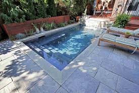 A swimming pool is the staple of many luxurious outdoor environments, but just because it garners your attention doesn't mean it has to dominate your the homeowners of this small yard wanted a lap pool, spa, and outdoor kitchen. 33 Small Swimming Pools With Big Style