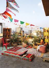 Bohemian Rooftop Rooftop Design Bohemian Outdoor Rooftop Party