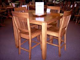 Mission Maple Pub Table Amish Furniture Solid Wood Mission Shaker Furniture Chicago Area Illinois Mission Furniture Amish Furniture Shaker Furniture