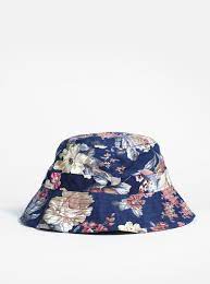 Navy Paradise Floral Bucket Hat Floral Bucket Hat Hats Bucket Hat