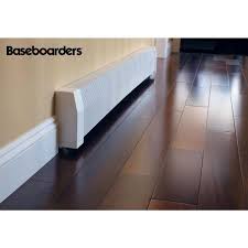 When you enhance the look of your home or office by covering unsightly radiators with shutter shack's custom made radiator covers you also increase your heating efficiency. Baseboarders Premium Series 2 Ft Galvanized Steel Easy Slip On Baseboard Heater Cover In White Bb001 24 The Home Depot