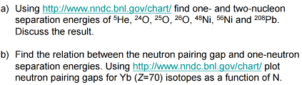 Using Http Www Nndc Bnl Gov Chart Find One And
