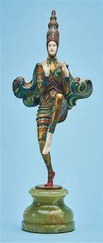 Couture de force disney art deco princess snow white dress figurine 4053351 new. Gerdago Iro A Rare Art Deco Bronze And Ivory Figure Of A Dancer Mutualart