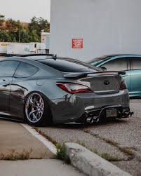 Slammed Genesis Coupe Hyundai Genesis Coupe Hyundai Genesis Slammed Cars