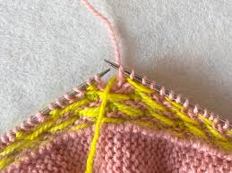 Just make sure that you are picking up stitches straight across the work and don't pick them up from different rows. Bobble Border Blanket Purl Soho