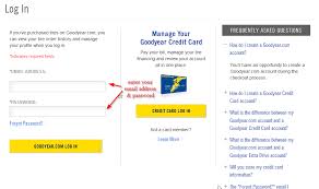 How to pull cash on goodyear credit card? Goodyear Credit Card Online Login Cc Bank