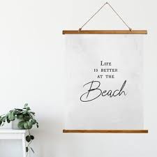 When putting together a beach theme, grouping these beauties together will reinforce the look and offer a natural focal point in the space. Beach Wall Decor Coastal Wall Decor Beachfront Decor