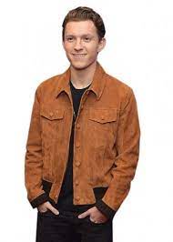 Tom Holland Suede Brown Jacket Next Leather Jackets In 2020 Next Leather Jacket Brown Jacket Jackets