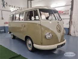 Image result for Brown Beige 1950 VW Bus