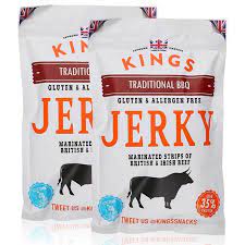 The best jerky is made from. Kings Beef Jerky Traditional Bbq Flavour 2 X 350g Titan Packs Costco Uk