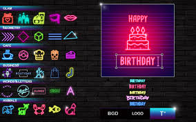 How to create neon text effect in illustrator,spinnin sessions logo. Neon Logo Maker For Android Apk Download