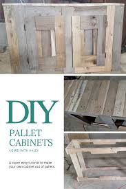 A simple #diy #woodworking project using basic workshop power tools that you can make in about a day for. Diy Pallet Wood Cabinet For My Campervan Kombi With Haley