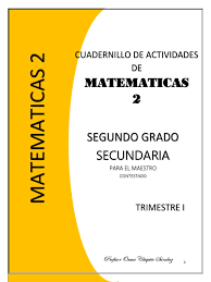 Este documento son consignas de matematicas de tercer grado de secundaria de primer bimestre. Cuadernillo De Segundo Grado De Matematicas Secundaria Ensenanza De Matematica Cantidades Fisicas