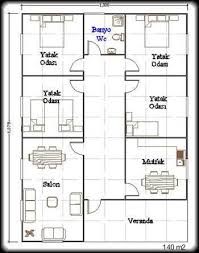 Prefabrik Ev Plani 2 Floor Plans Veranda