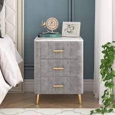 Great news!!!you're in the right place for bedside table glass. Modern Nightstand Gray Velvet Nightstand Bedside Table 3 Drawers Nightstand Faux Marble Nightstand In 2021 Grey And Gold Bedroom Bedroom Night Stands Modern Nightstand