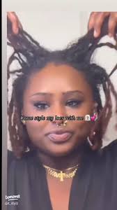 Creative Styles for Your Locs