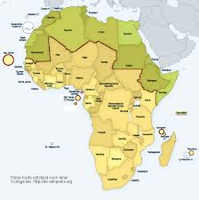 Diese landkarte zeigt die länder in afrika mit ihren englischen bezeichnungen. Sammelauftrag Des Sonndersammelgebiets Afrika Sudlich Der Sahara