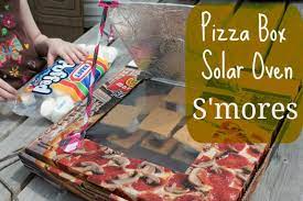 Pizza Box Solar Oven S 39 Mores Simplekids Net And The At Home Solar Oven Smores Summertime Fun
