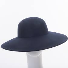 Navy Round Crown Felt Plain Hats W0116a Navy Sun Yorkos Zoria