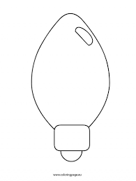 Coloring Pages Christmas Light Template Triachnid Com Bulb Christmas Light Bulbs Color Preschool Christmas Christmas Ornament Template Christmas Bulbs