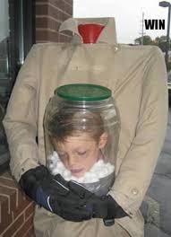 When the flattened image in inse… Head In The Jar Costume Creepiest Halloween Costumes