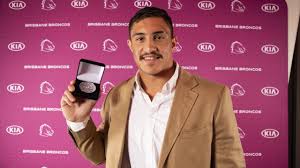 Staggs also had a fine game adding five tackle busts to his two tries as the broncos ensured hooker andrew mccullough celebrated game 250 with a victory. Brisbane Broncos Kotoni Staggs Issued Nrl Breach Notice Daily Telegraph