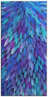 Amethyst And Swiss Blue Topaz Turquoise And Purple Aboriginal Art Wallpaper