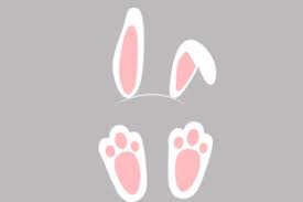 Making these easter bunny feet cutouts was easy with my cricutmachine but i'm including a free template in case you don't have a cricut machine. 3 Easter Bunny Feet And Ears Svg Designs Graphics